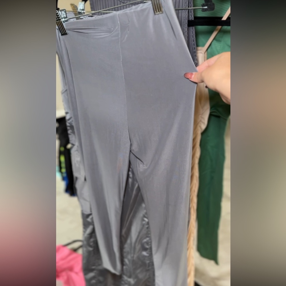 Silver Leggings pretty little thing